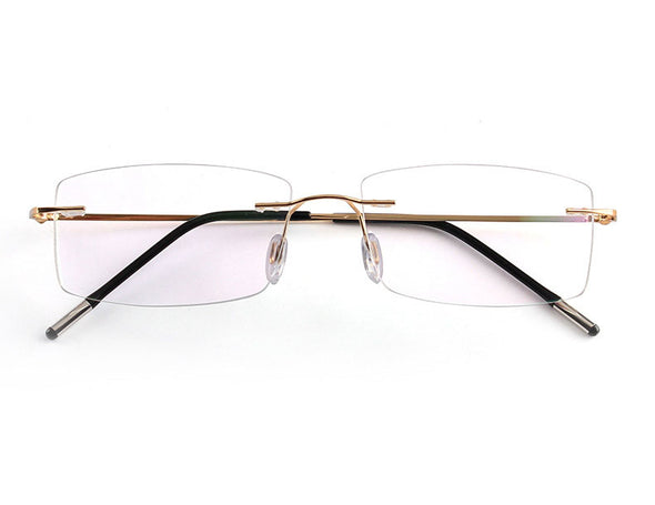 Titanium Super light Rimless eyeglasses GJ123