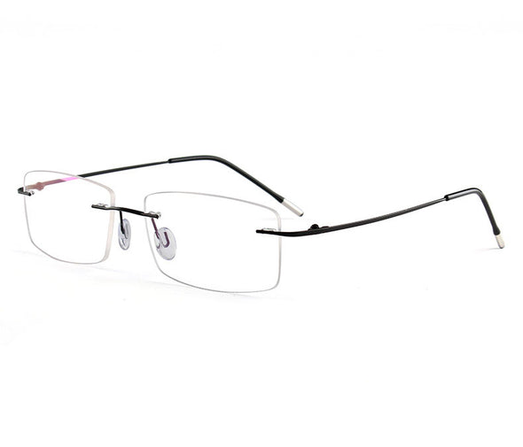 Titanium Super light Rimless eyeglasses GJ123