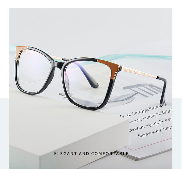 Big frame Cat Eye eyeglasses GJ126