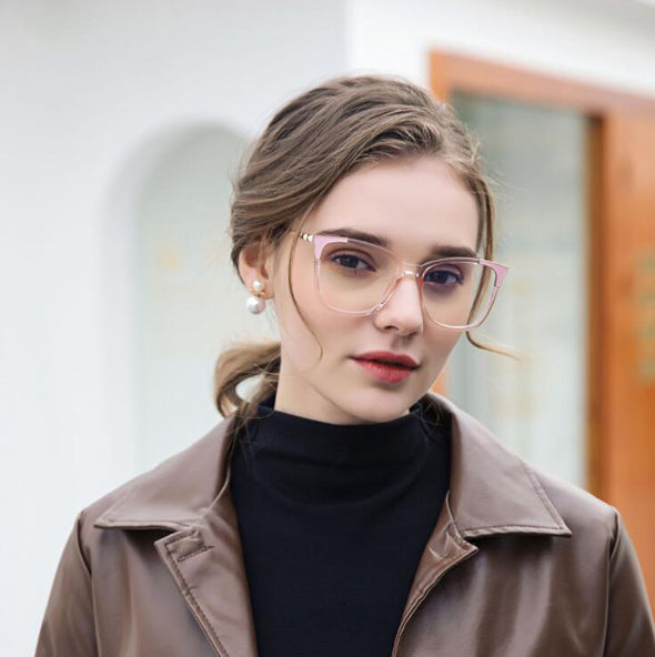 Big frame Cat Eye eyeglasses GJ126