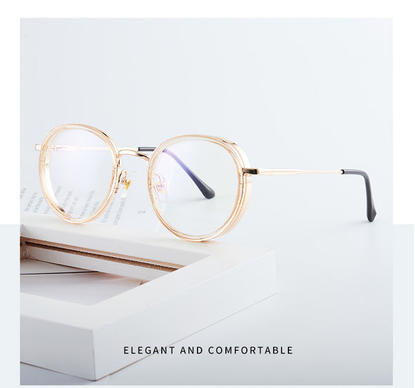 Retro round eyeglasses GJ130
