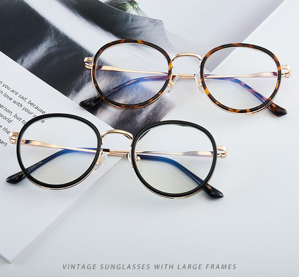 Retro round eyeglasses GJ130