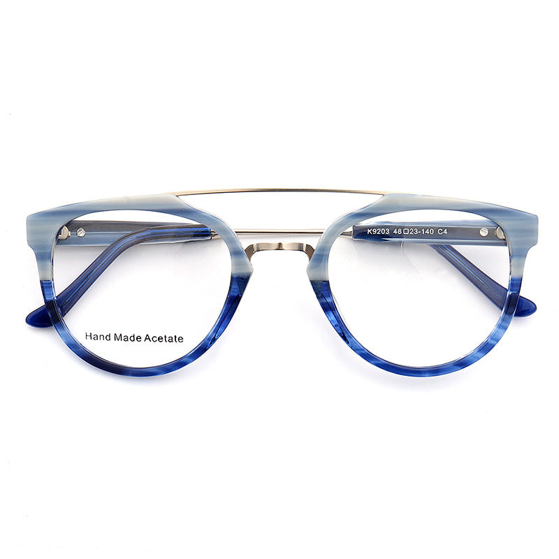 Eyewear: Square Blue Light Glasses, acetate — Fashion